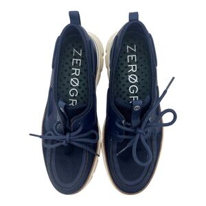 Cole Haan 4.ZERØGRAND Regatta Boat Shoe Navy Blazer US Women's 8B